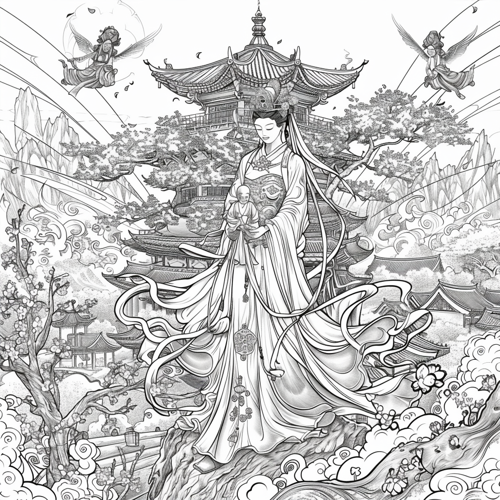 Radiance of Serenity: The Sacred Empress
