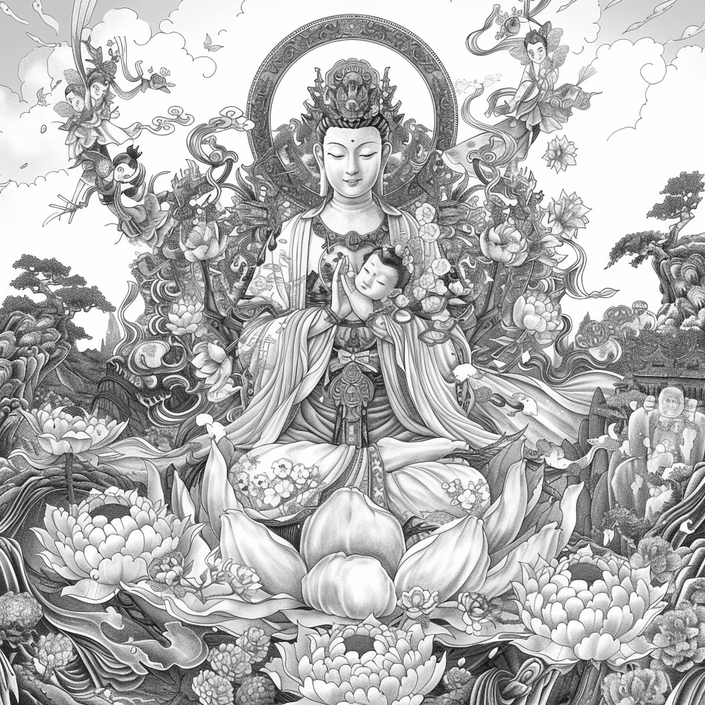 Radiance of Serenity: The Sacred Empress