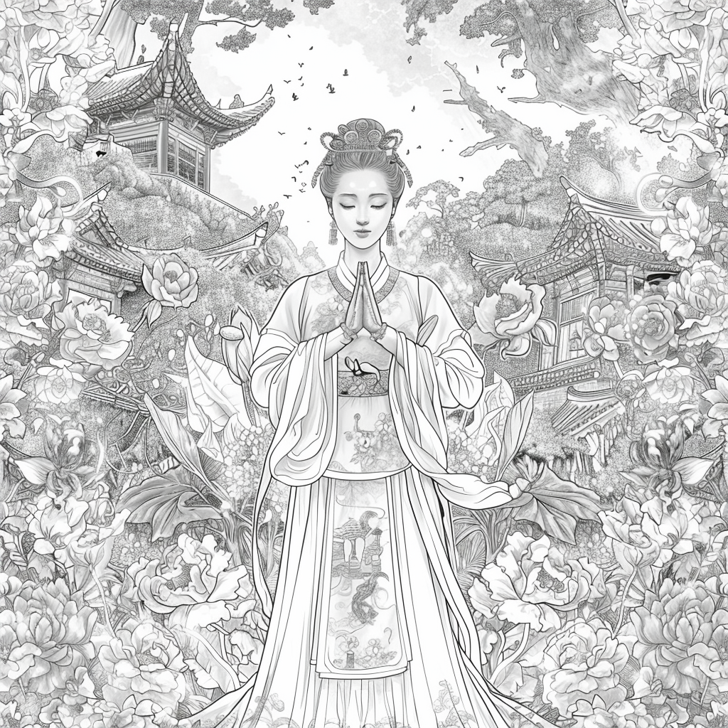Whispers of Petals – The Dreaming Hanbok Girl