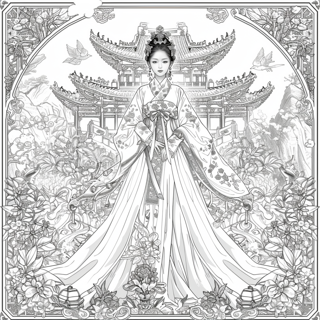 The Radiant Empress of Blossoms