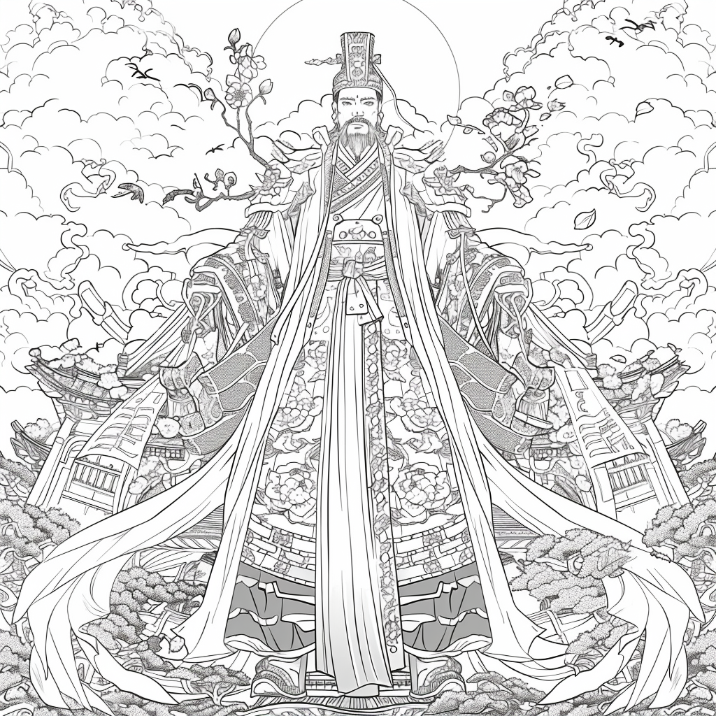 The Radiant Empress of Blossoms