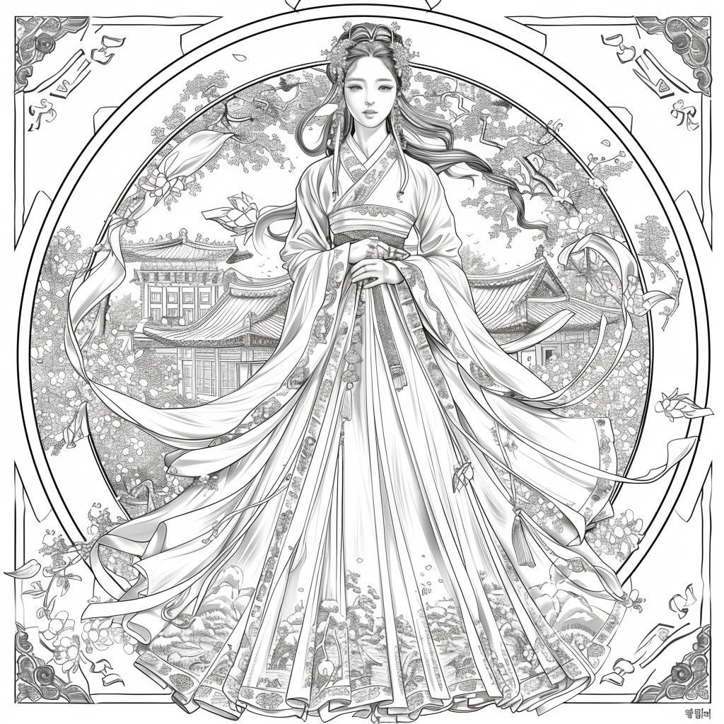 The Radiant Empress of Blossoms