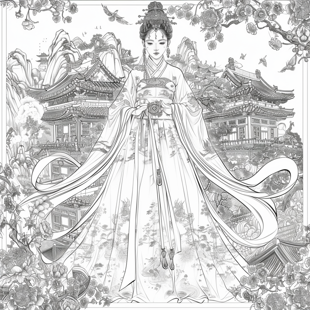 The Radiant Empress of Blossoms
