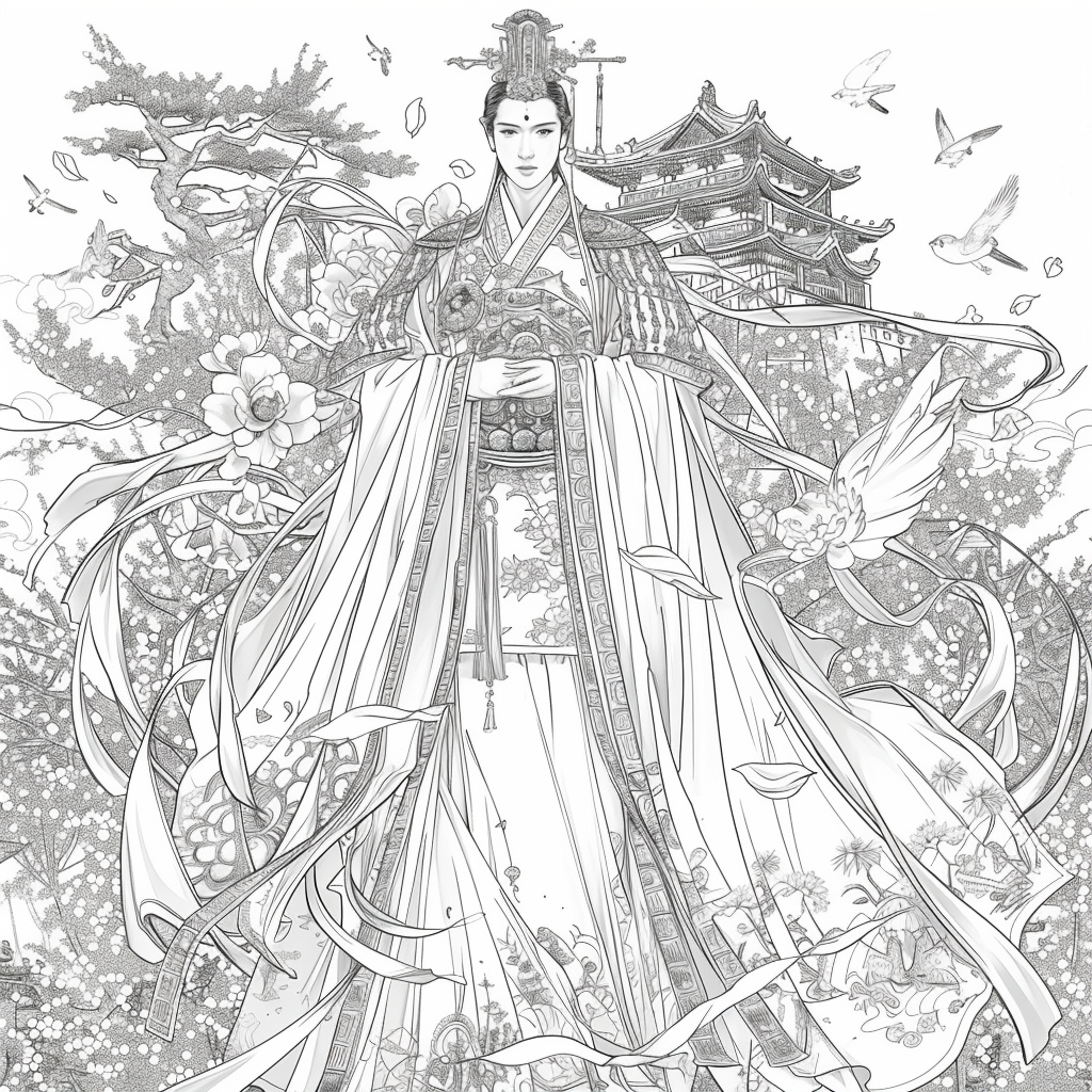 The Radiant Empress of Blossoms