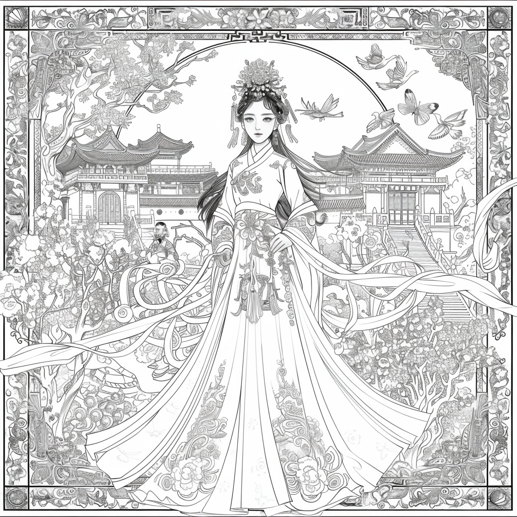 Whispers of Autumn: The Flowing Empress