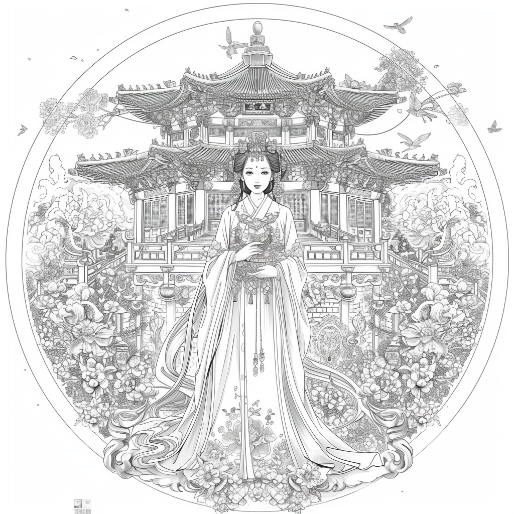 Whispers of Autumn: The Flowing Empress