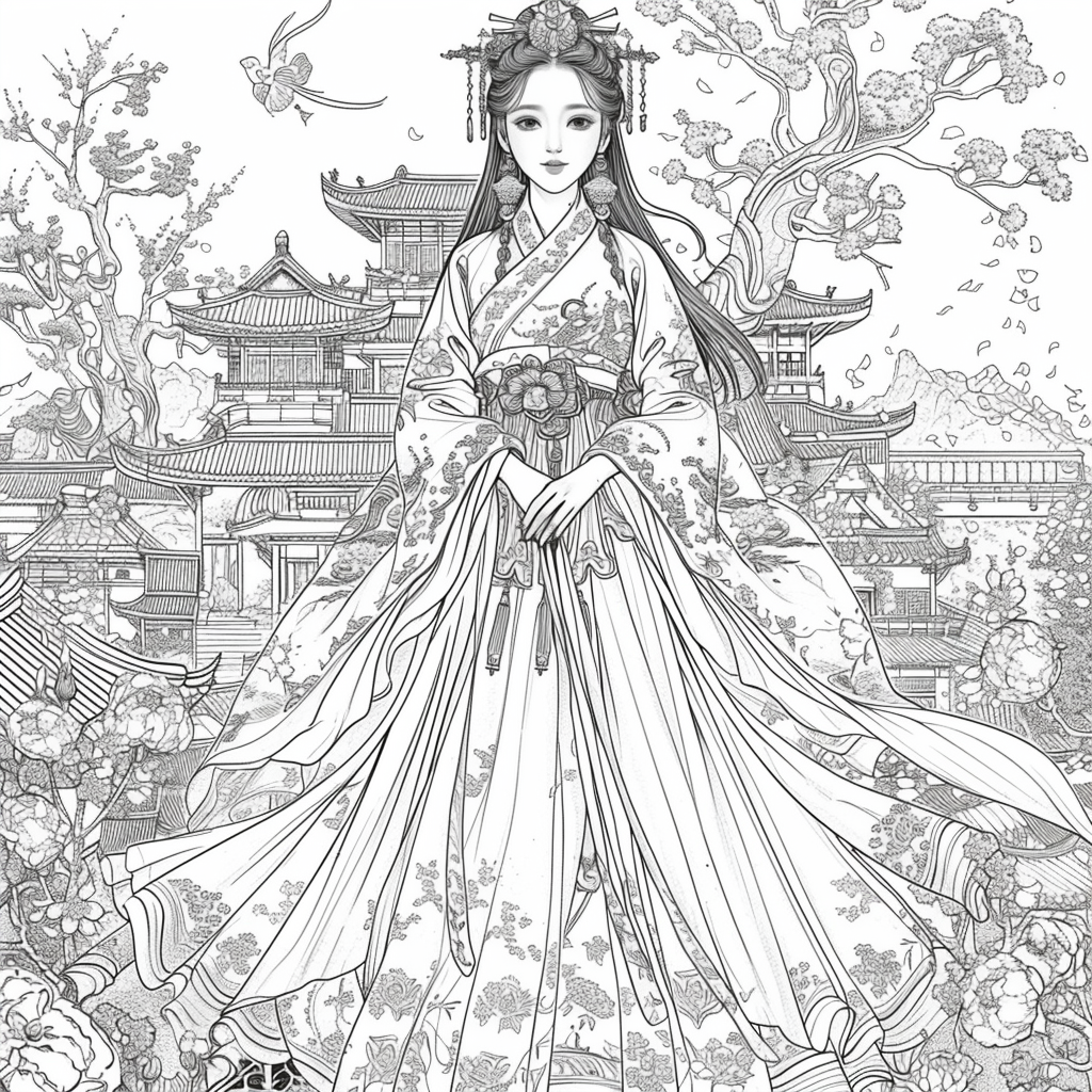 Whispers of Autumn: The Flowing Empress