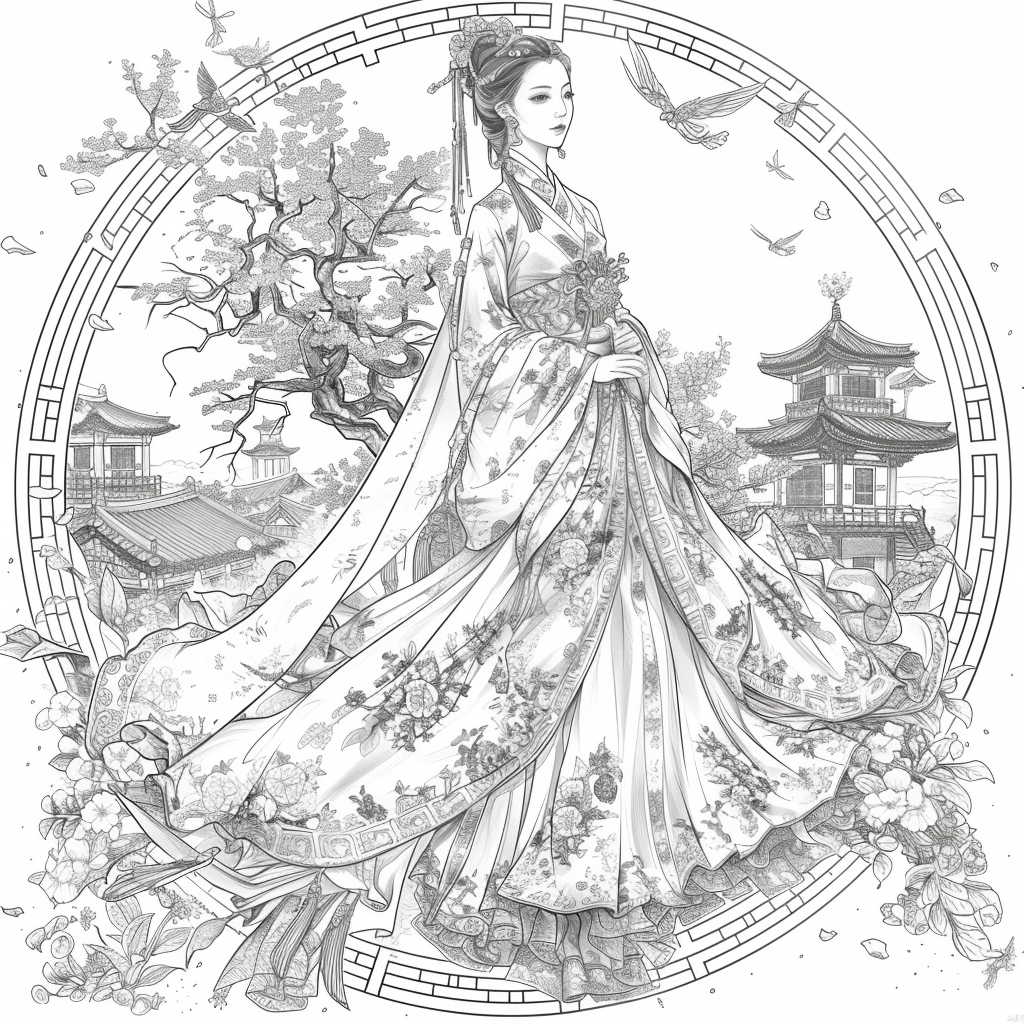Whispers of Autumn: The Flowing Empress