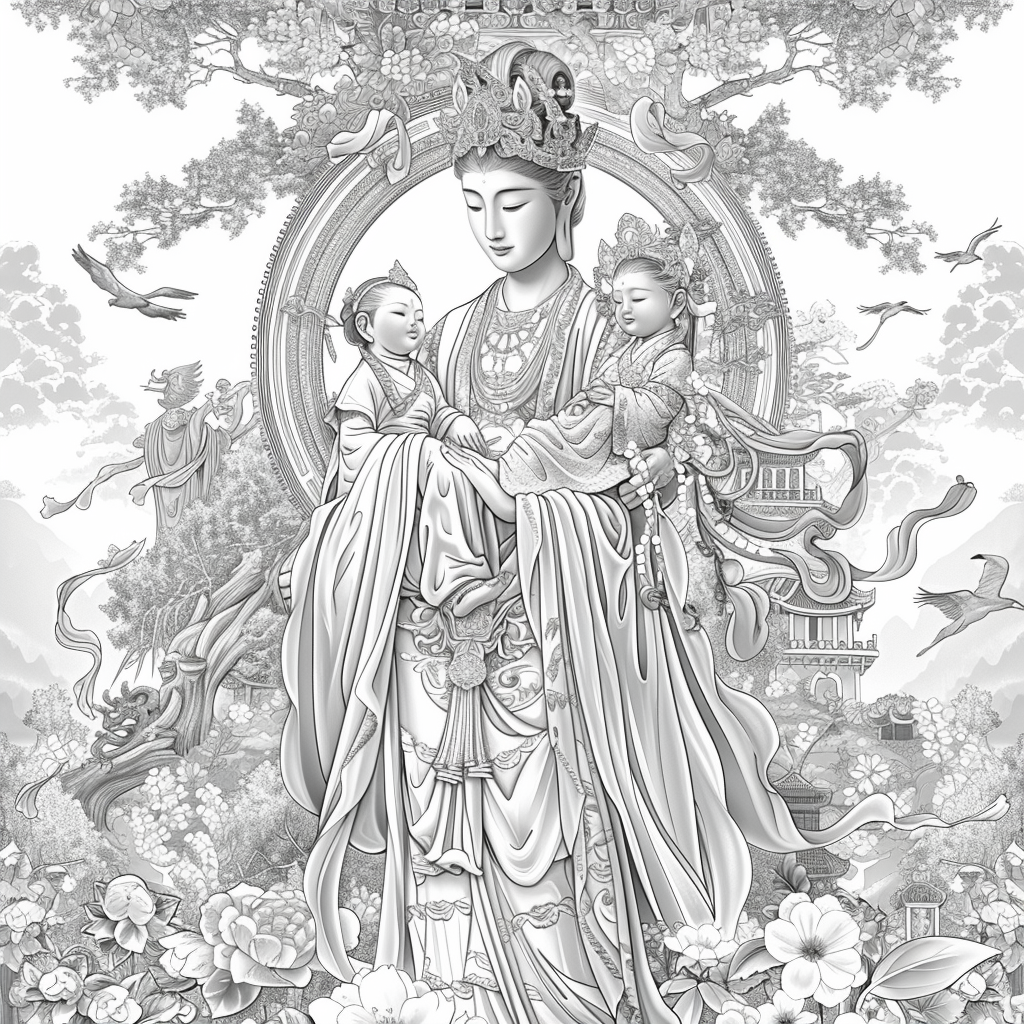 Radiance of Serenity: The Sacred Empress