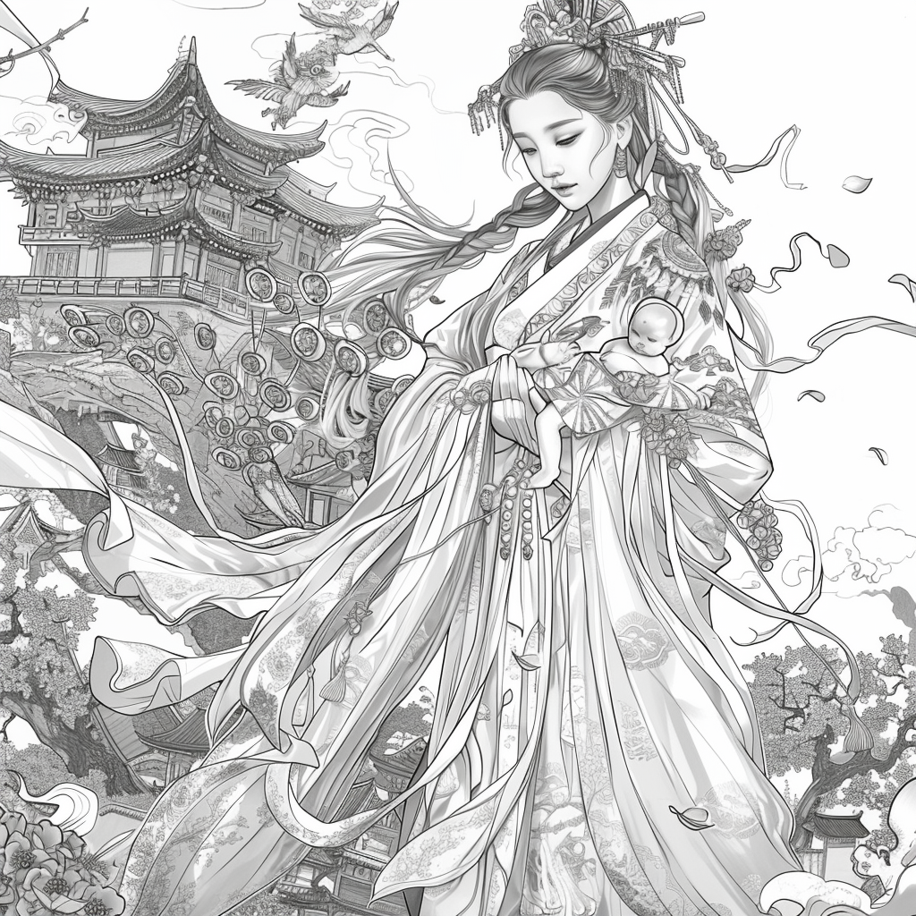 Radiance of Serenity: The Sacred Empress