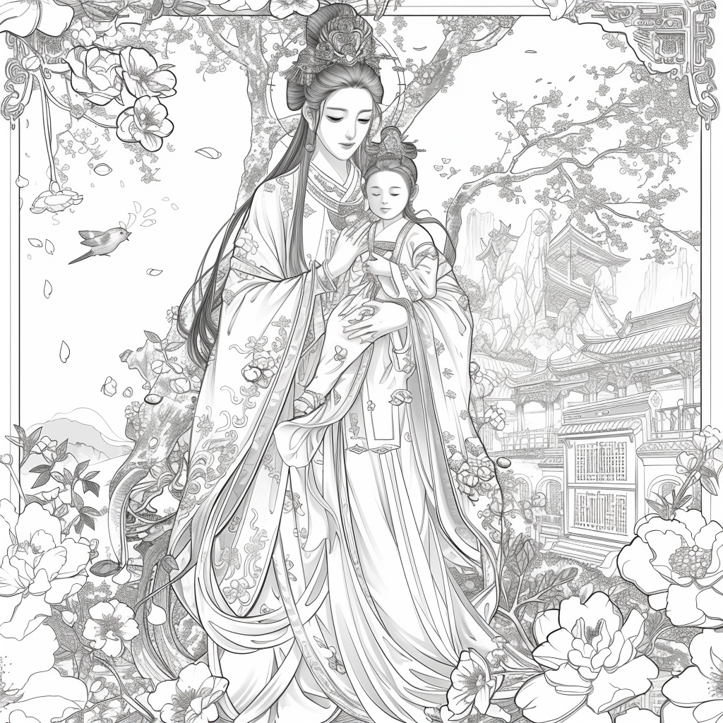 Radiance of Serenity: The Sacred Empress