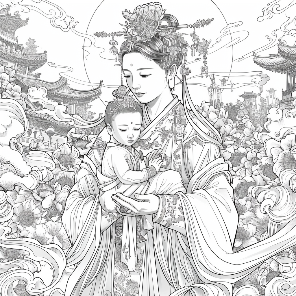 Radiance of Serenity: The Sacred Empress