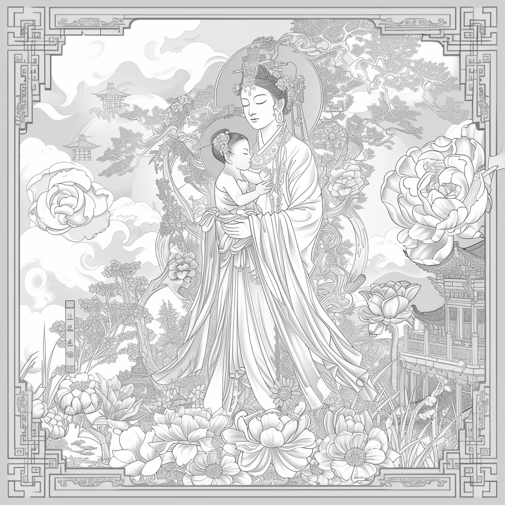 Radiance of Serenity: The Sacred Empress