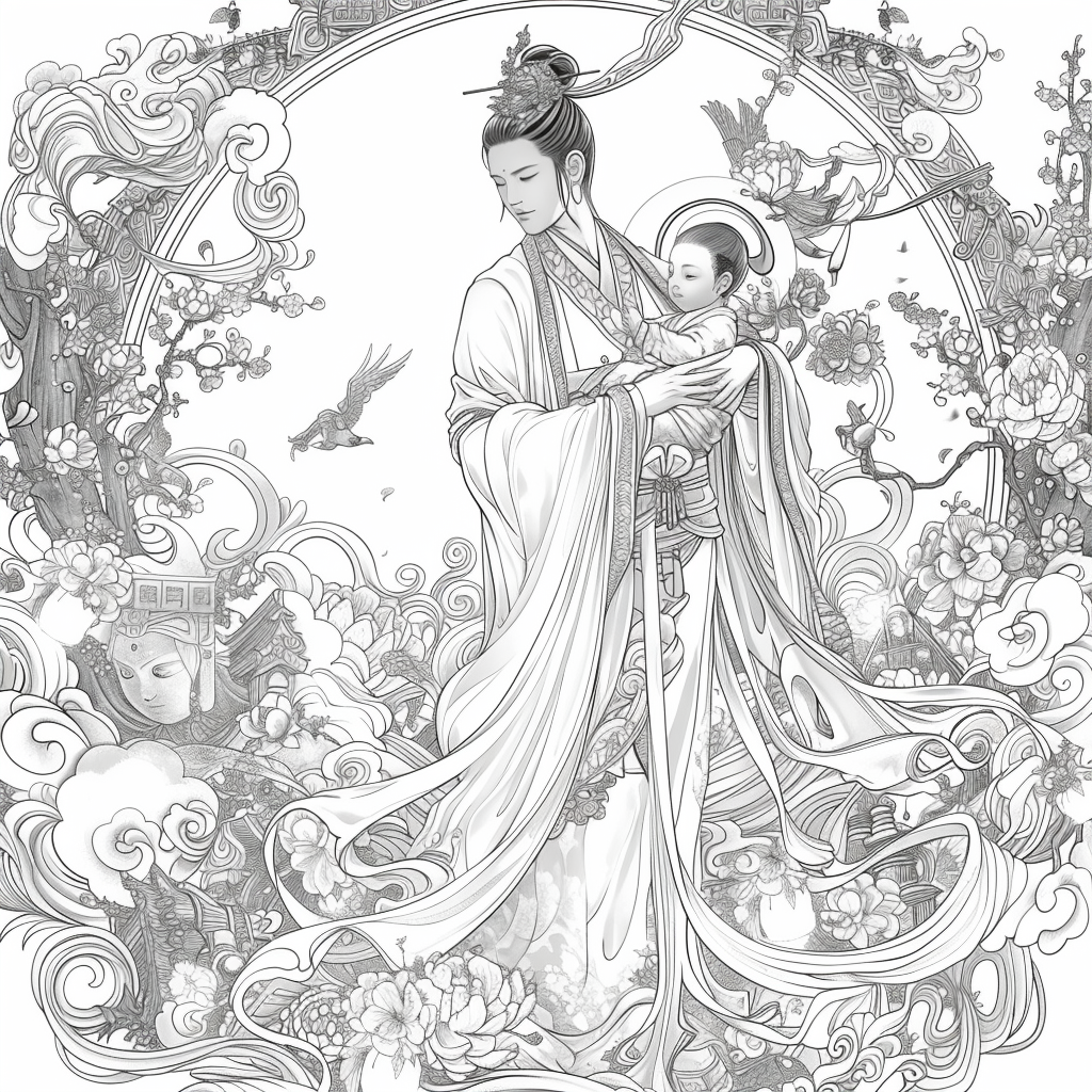 Radiance of Serenity: The Sacred Empress