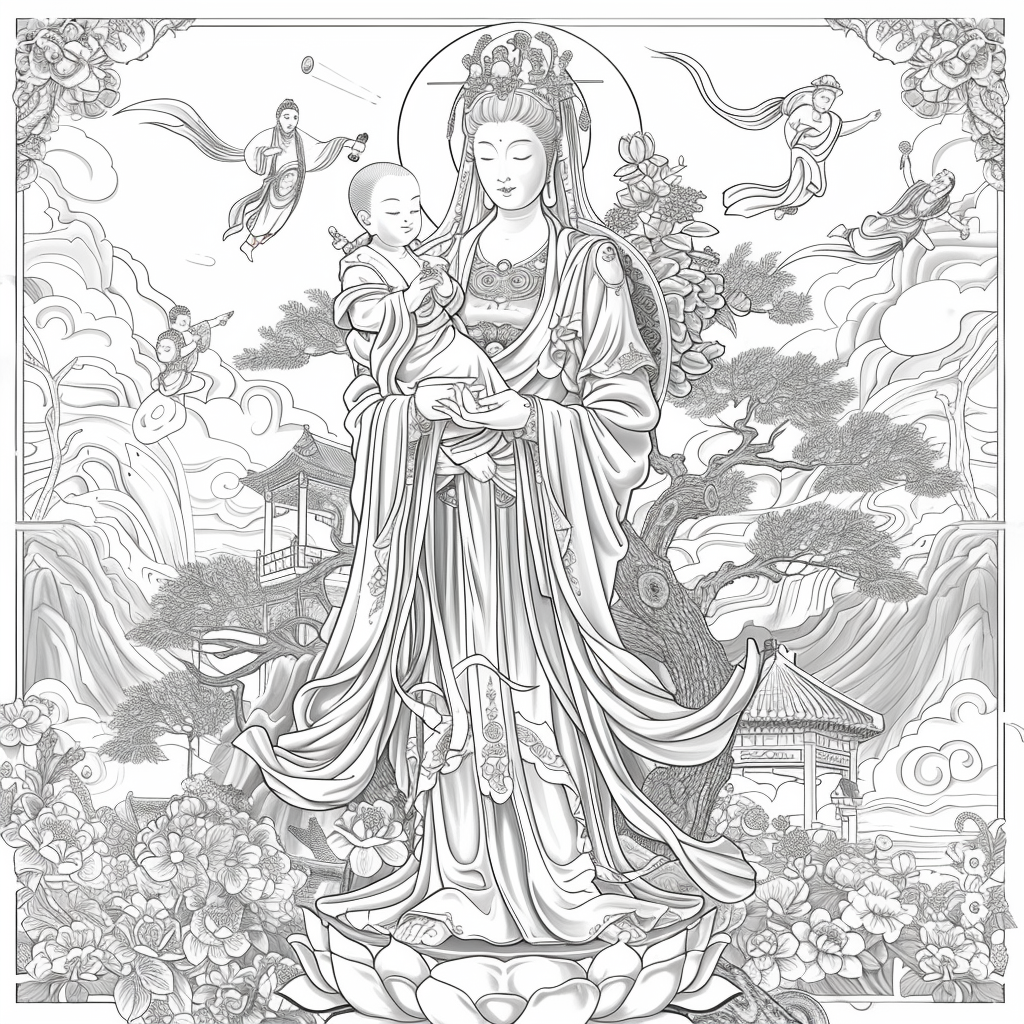 Radiance of Serenity: The Sacred Empress