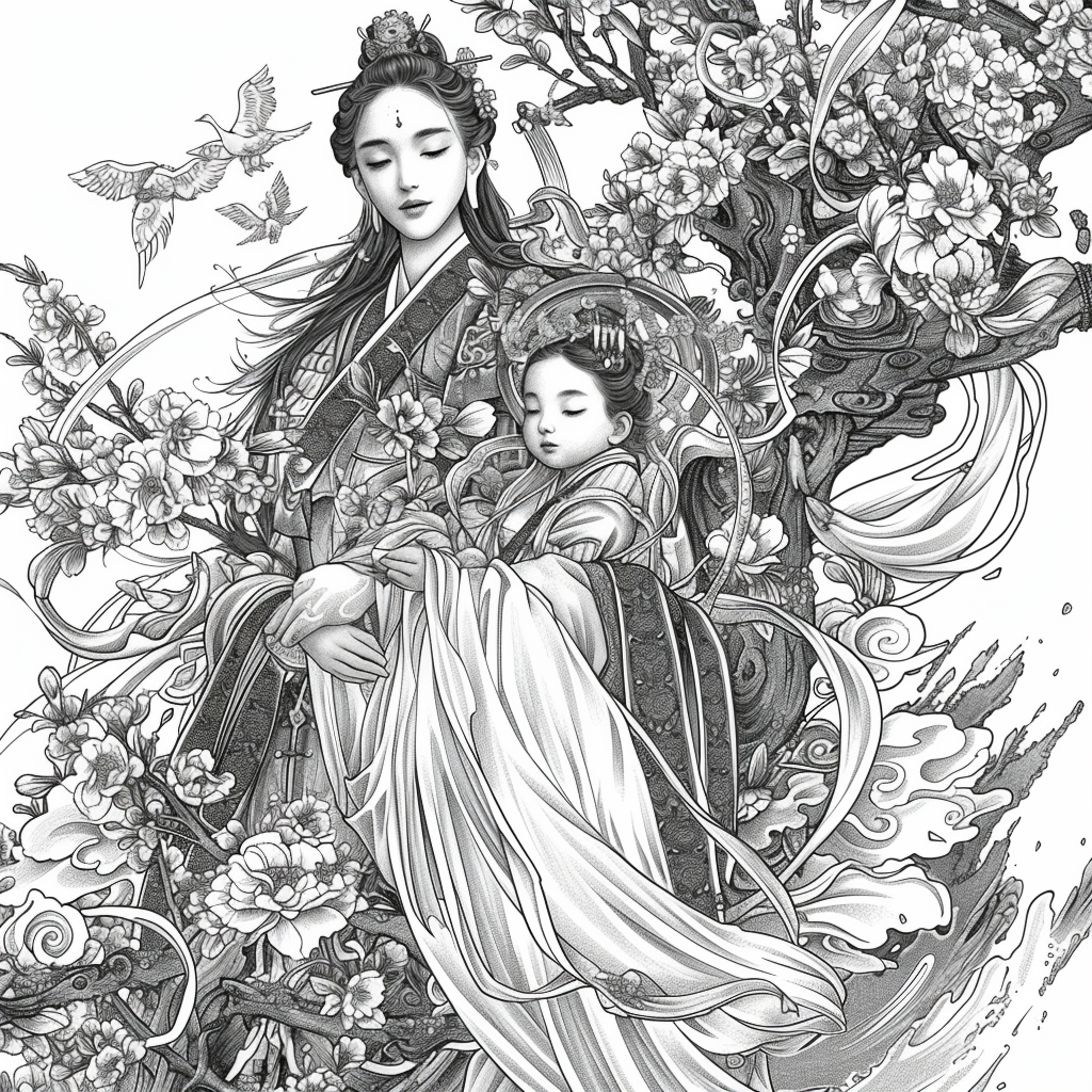 Radiance of Serenity: The Sacred Empress