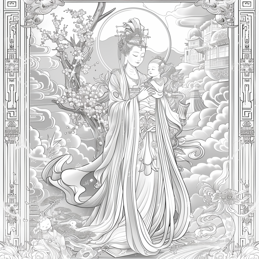 Radiance of Serenity: The Sacred Empress