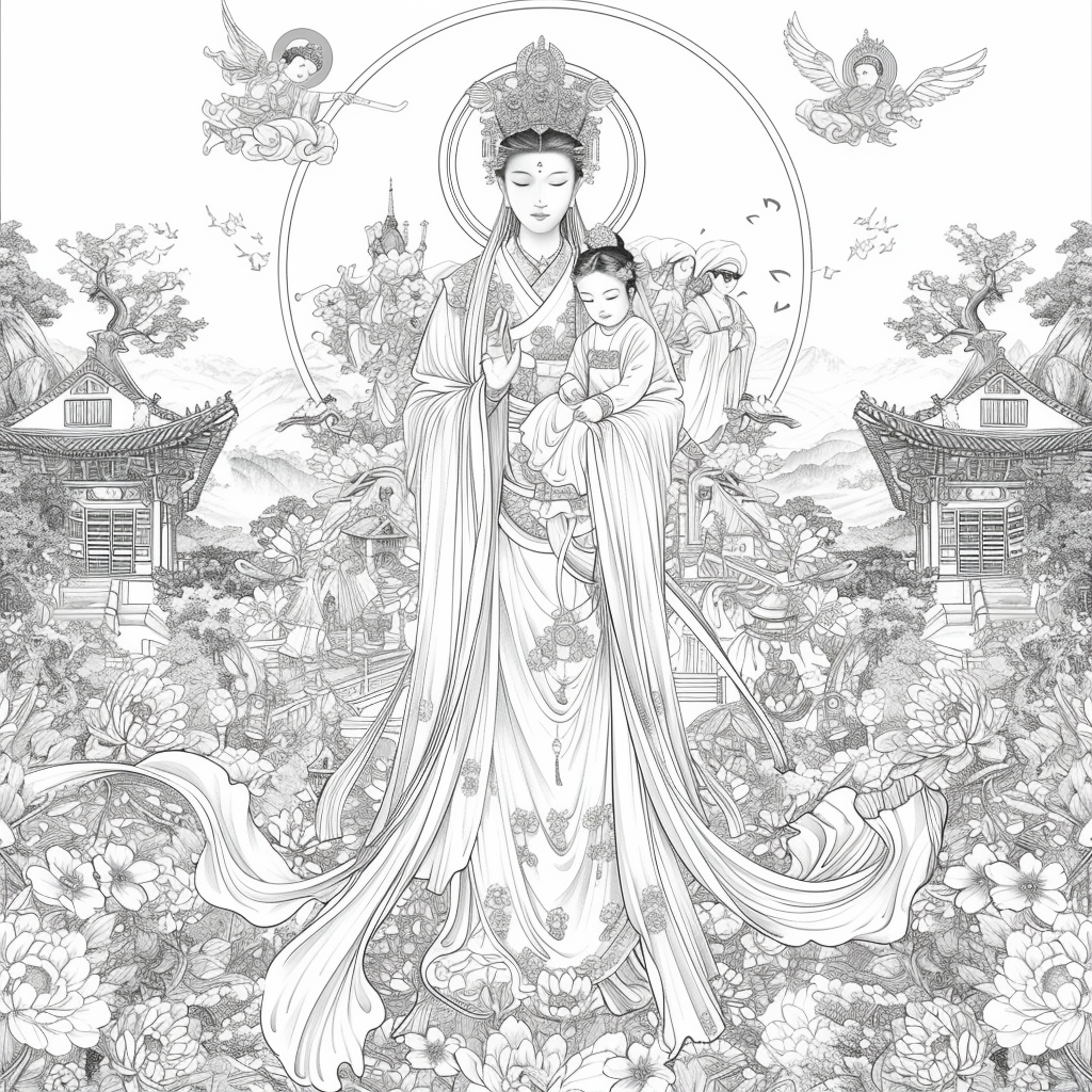 Radiance of Serenity: The Sacred Empress