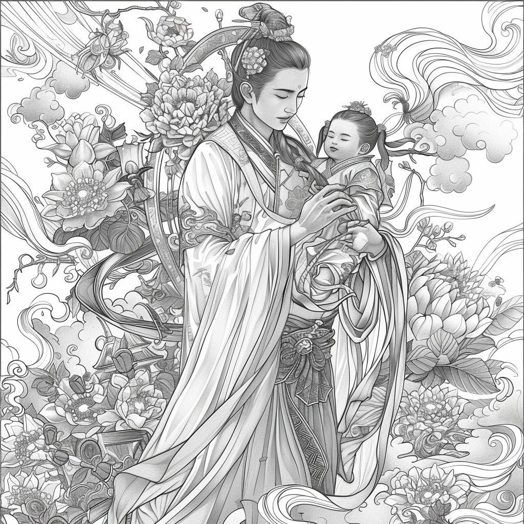 Radiance of Serenity: The Sacred Empress