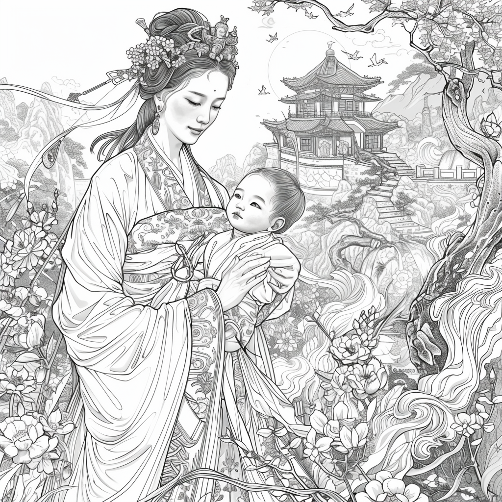 Radiance of Serenity: The Sacred Empress