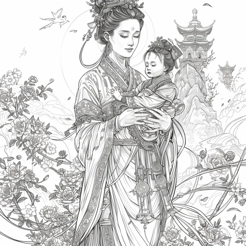 Radiance of Serenity: The Sacred Empress