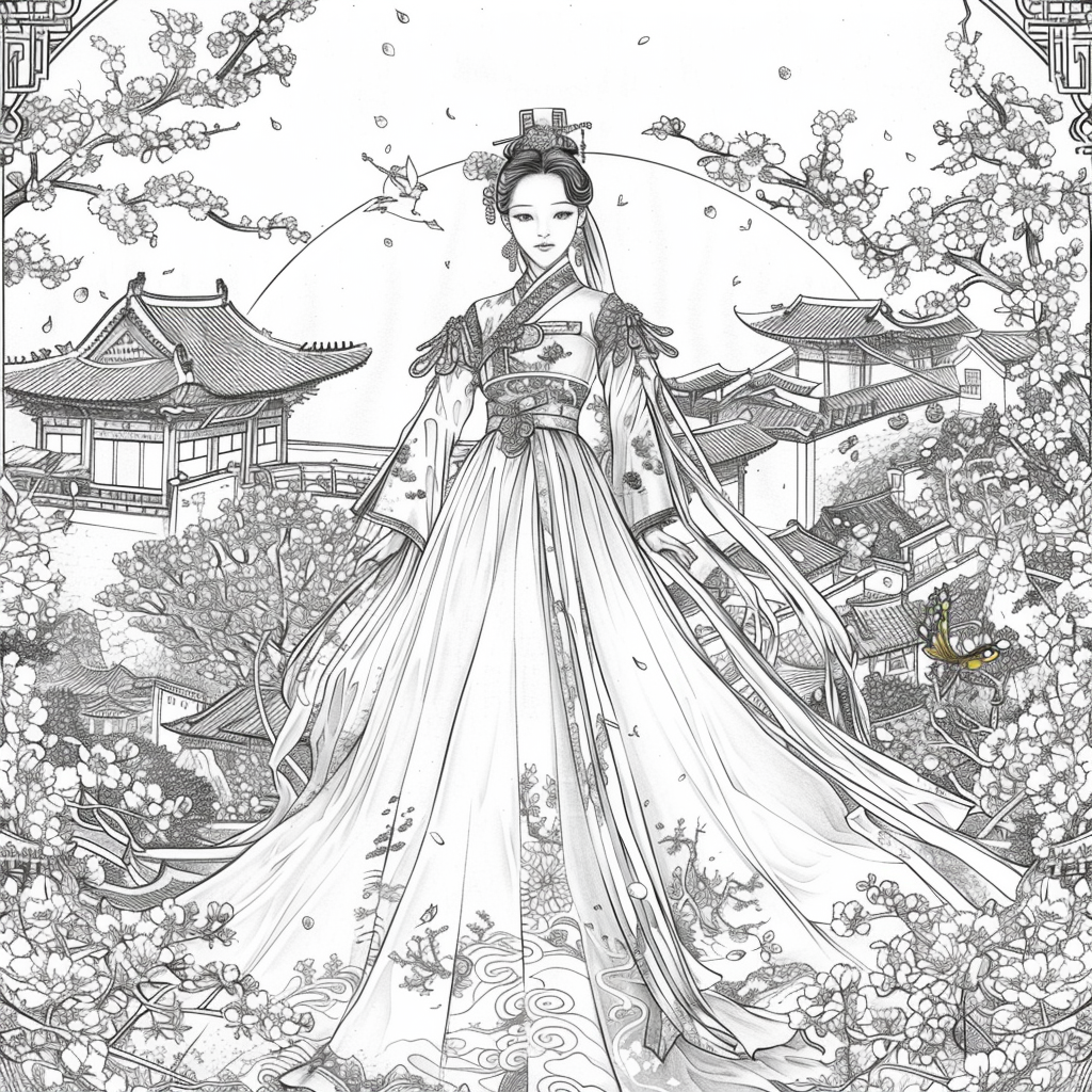 Whispers of Autumn: The Flowing Empress
