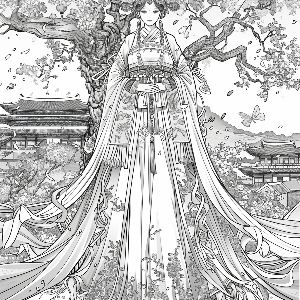 Whispers of Autumn: The Flowing Empress