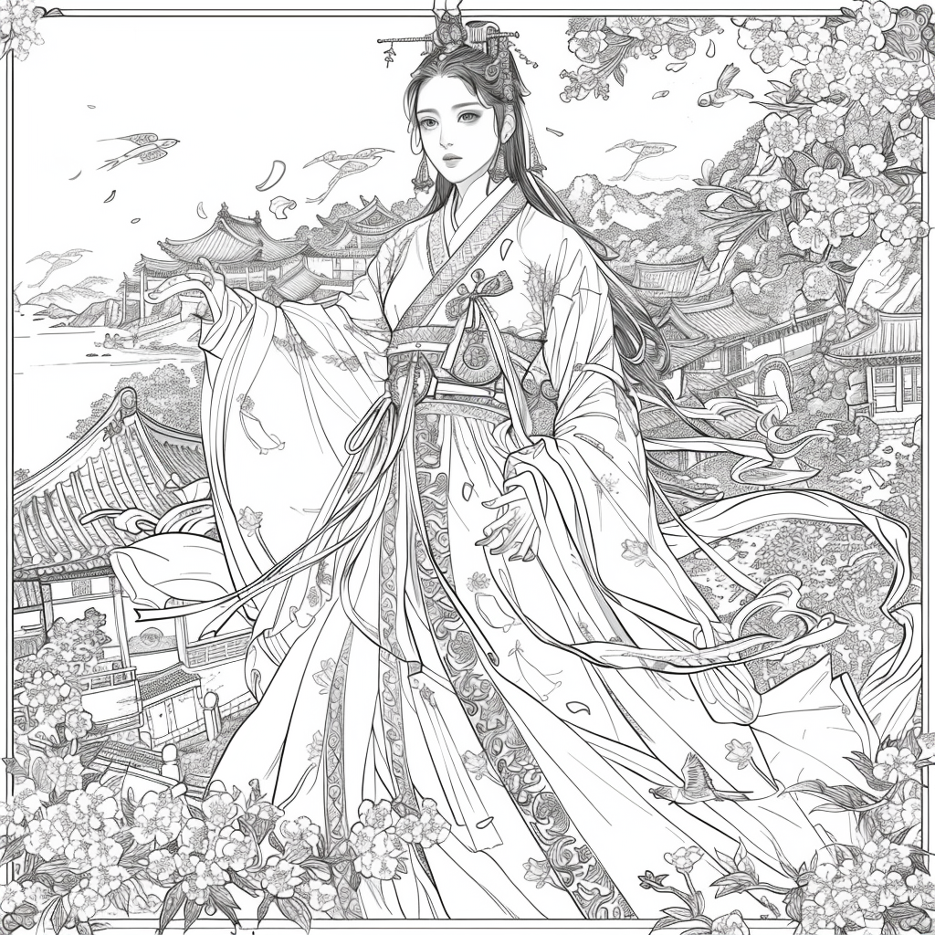 Whispers of Autumn: The Flowing Empress