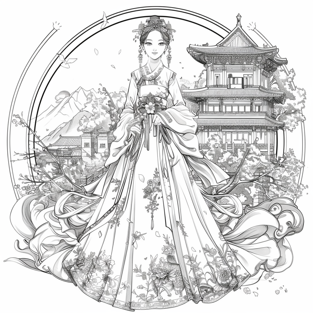 Whispers of Autumn: The Flowing Empress
