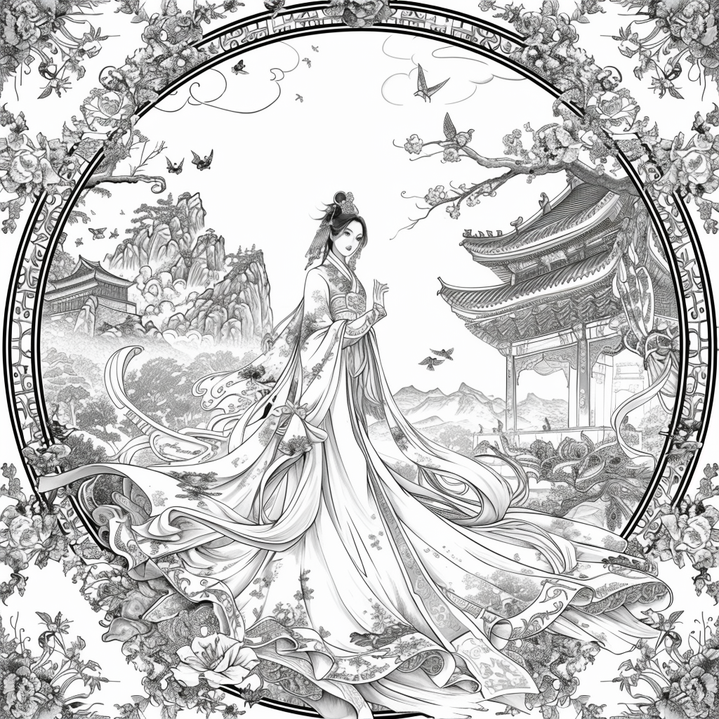 Whispers of Autumn: The Flowing Empress