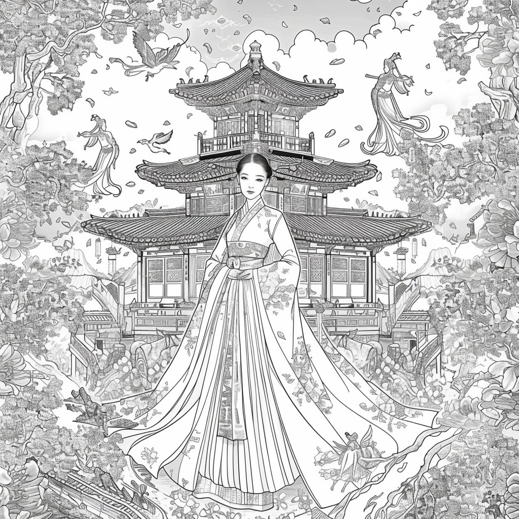 Whispers of Autumn: The Flowing Empress