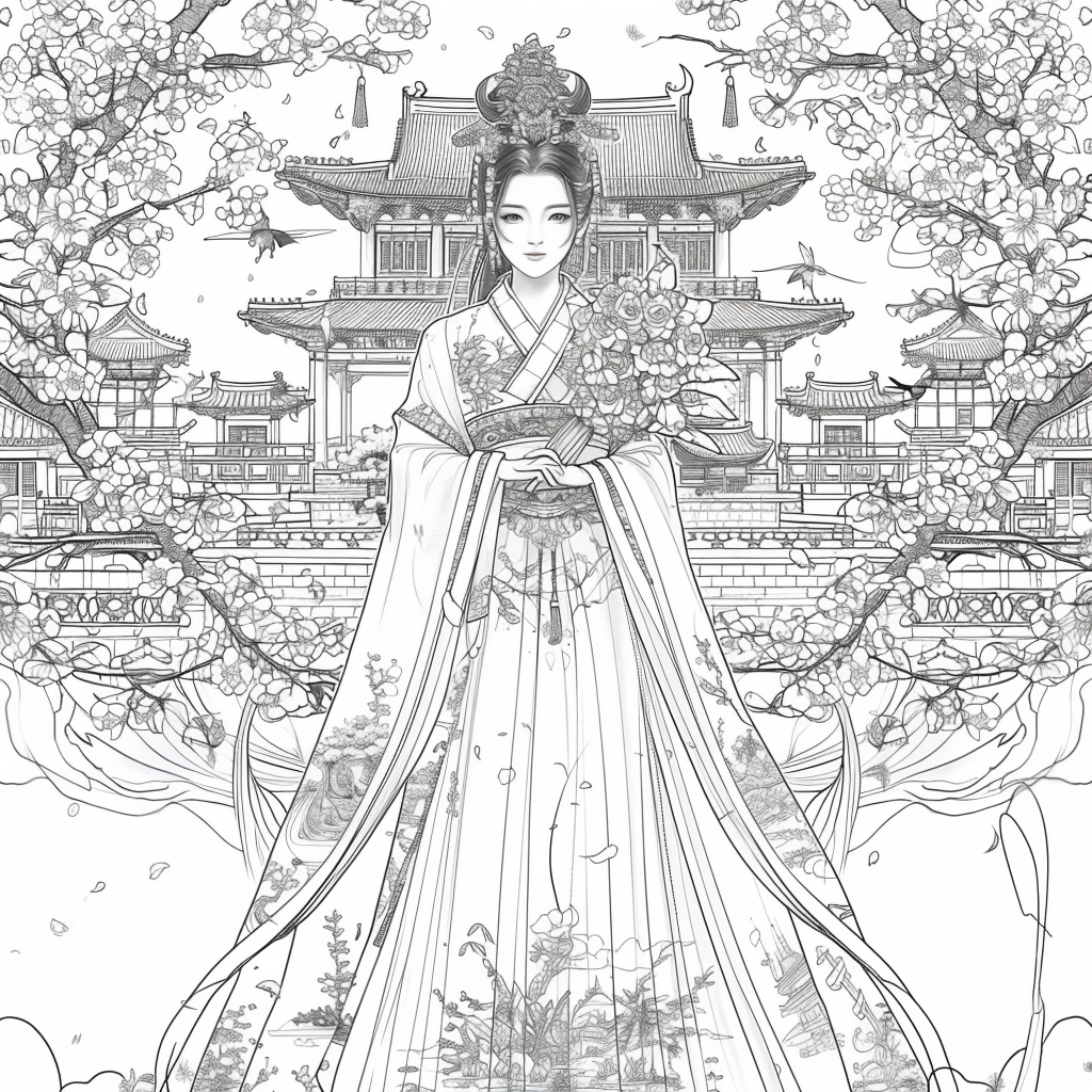 Whispers of Autumn: The Flowing Empress