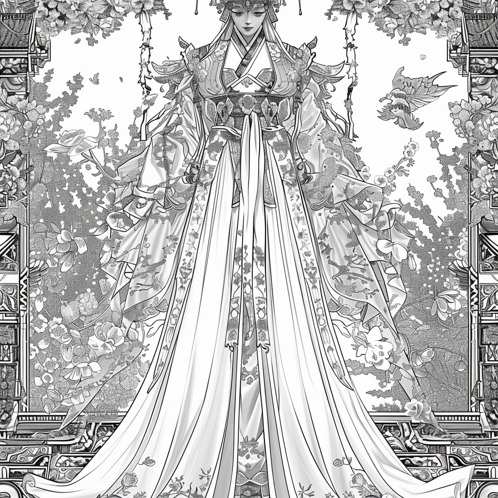 Whispers of Autumn: The Flowing Empress