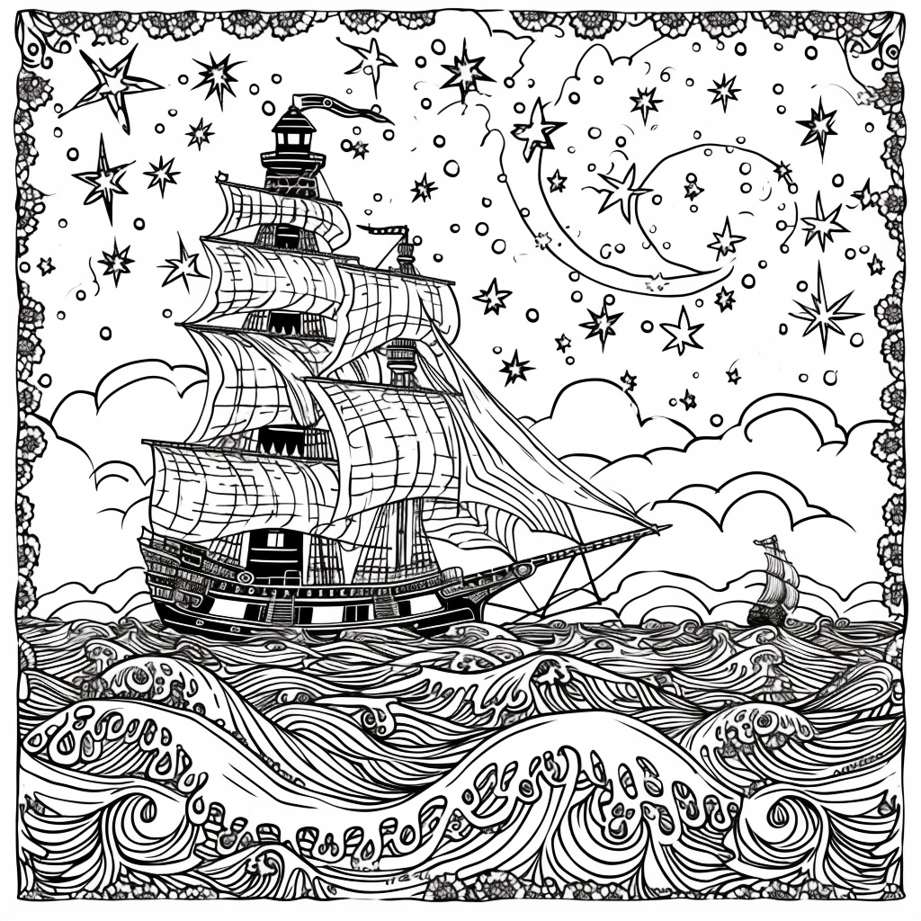 Guided by the Stars – Lighthouse of Hope on the Cosmic Sea
