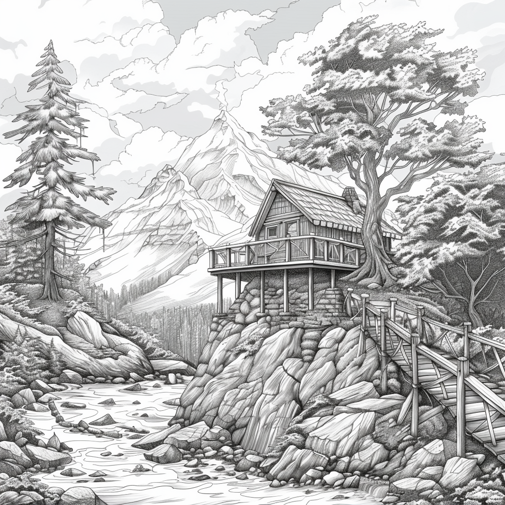 Twilight Refuge – The Treehouse Above the Clouds