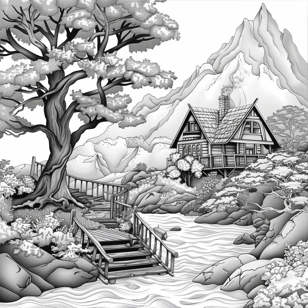 Twilight Refuge – The Treehouse Above the Clouds