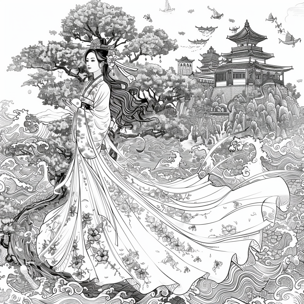 The Blossom Princess and Her Noble Steed