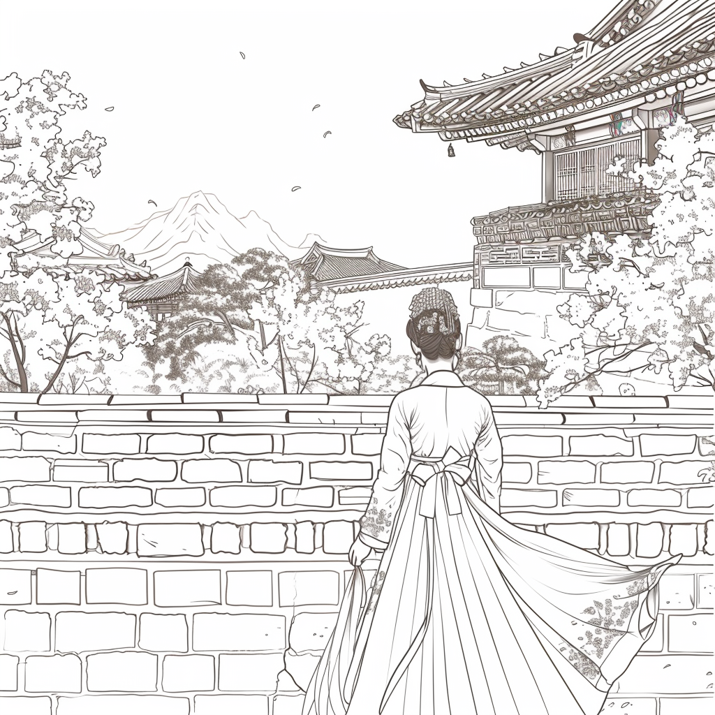 Springtime Stroll in Hanok Village