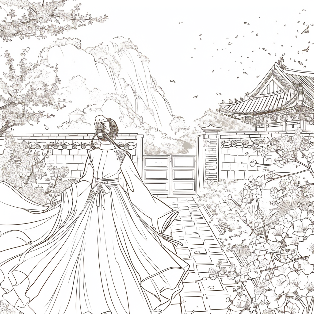 Springtime Stroll in Hanok Village