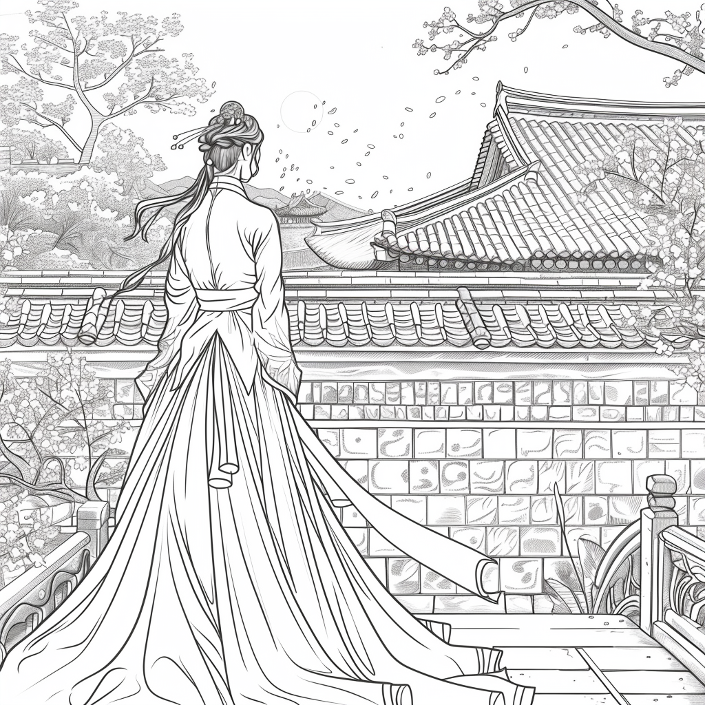 Springtime Stroll in Hanok Village