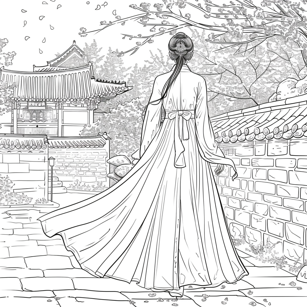 Springtime Stroll in Hanok Village