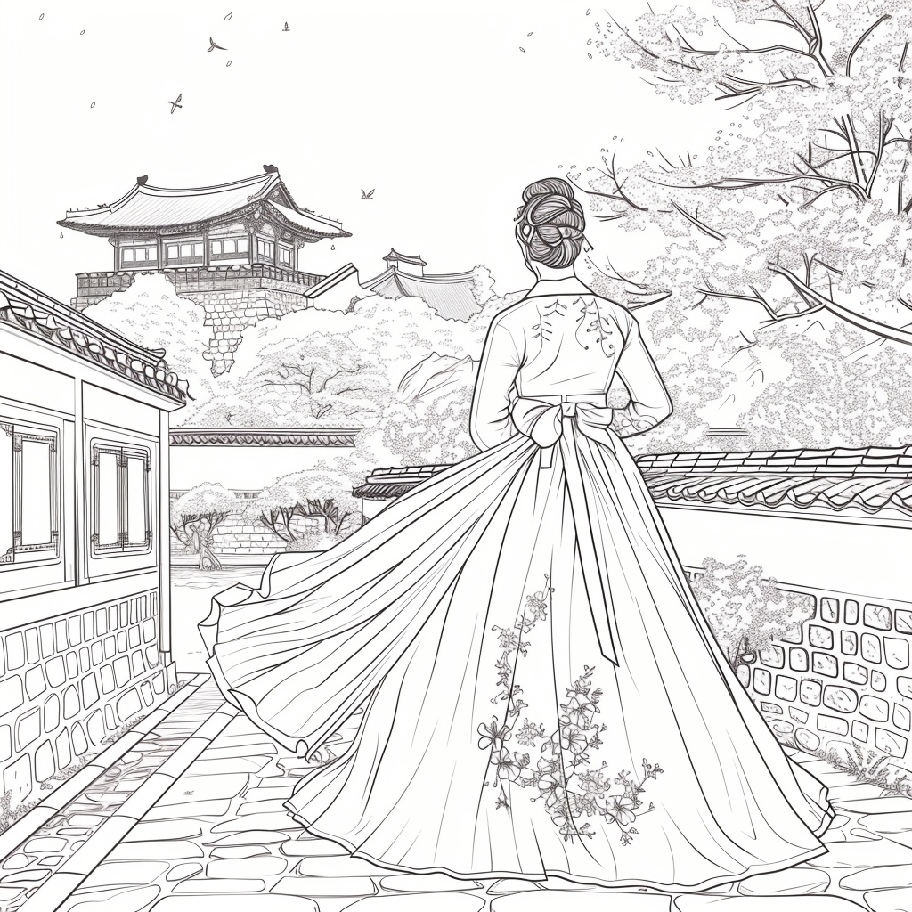 Springtime Stroll in Hanok Village