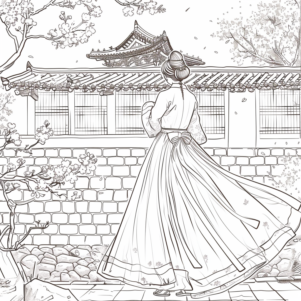 Springtime Stroll in Hanok Village