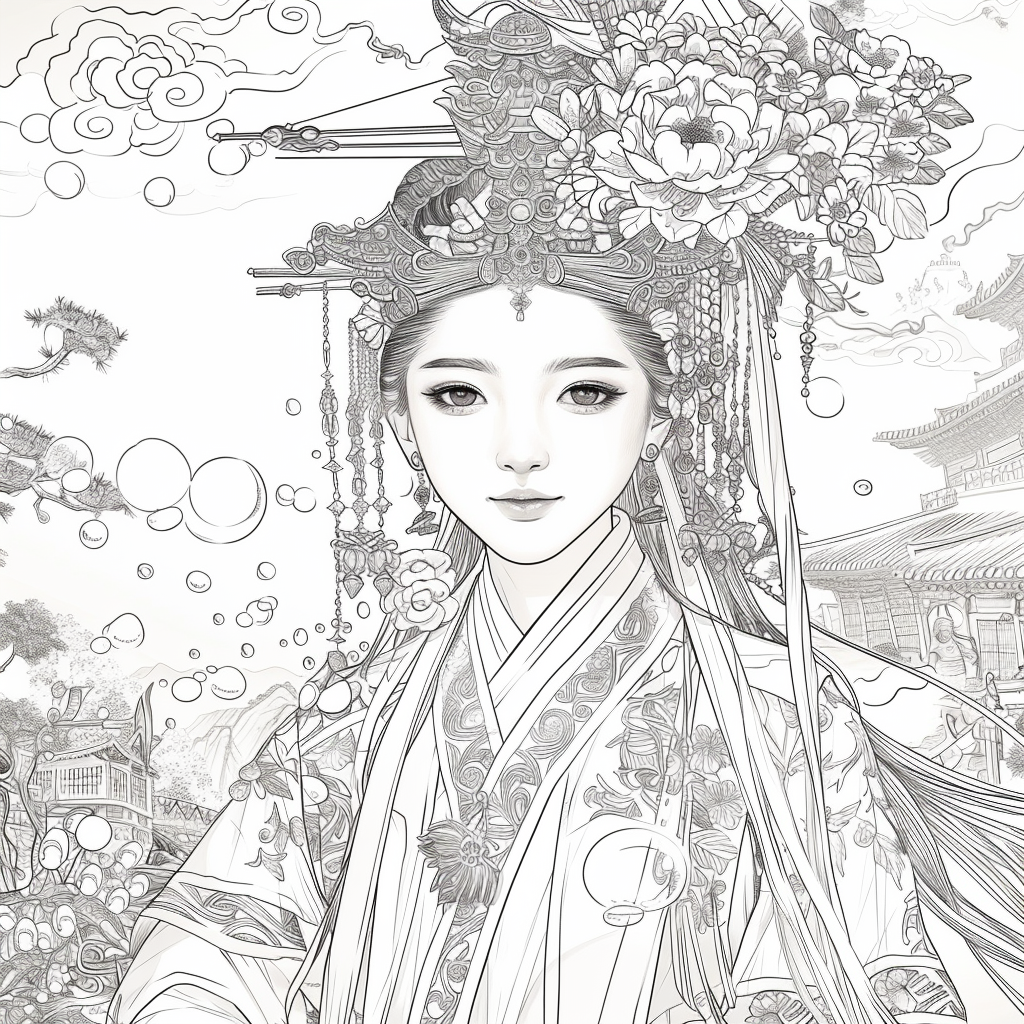 Enchanted Princess of Blossoms