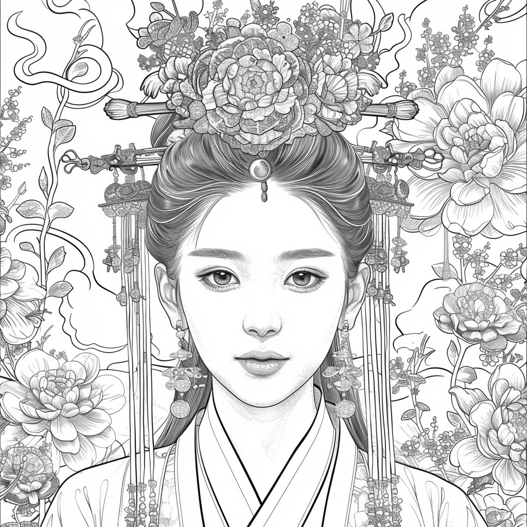 Enchanted Princess of Blossoms