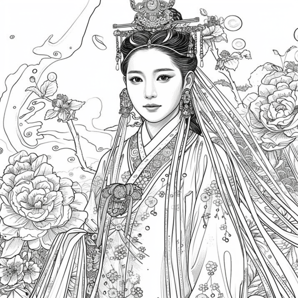 Enchanted Princess of Blossoms