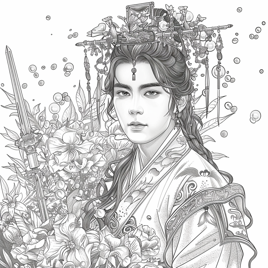 Enchanted Princess of Blossoms