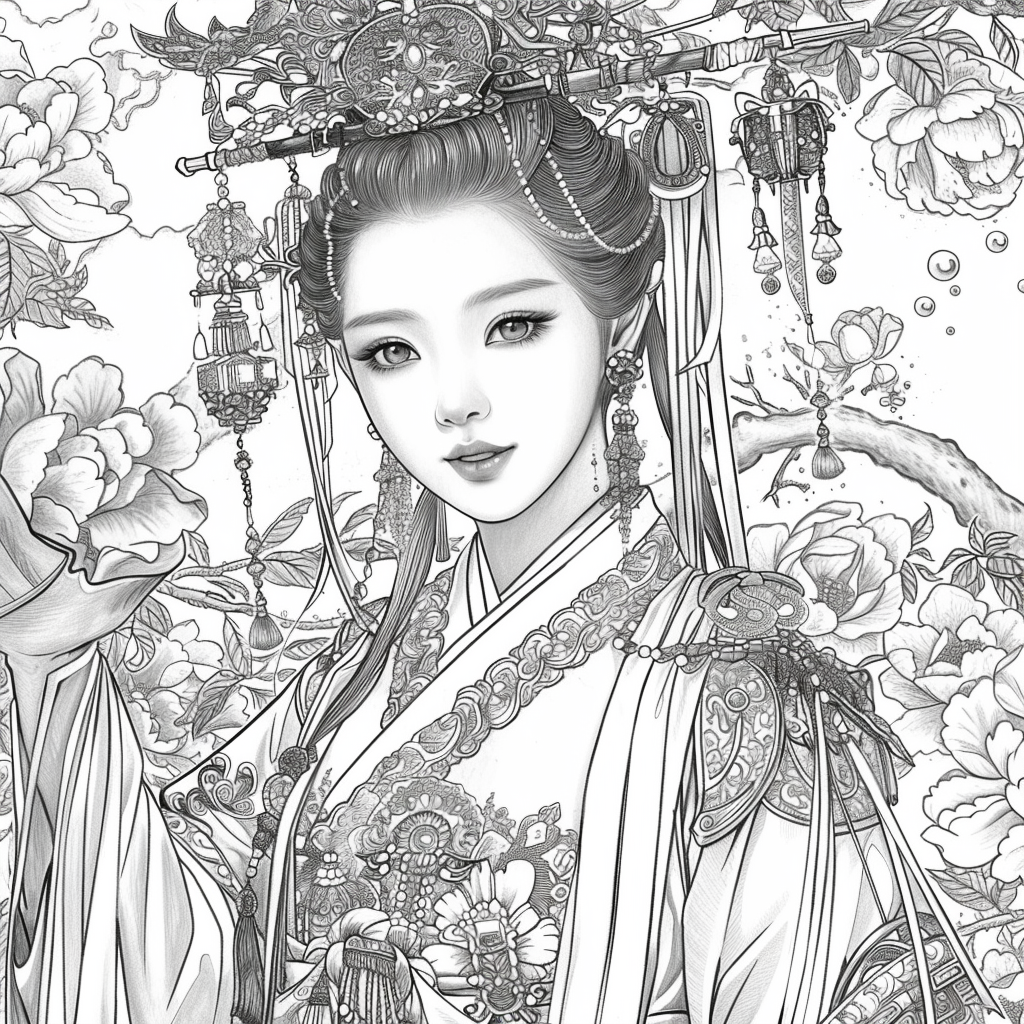 Enchanted Princess of Blossoms