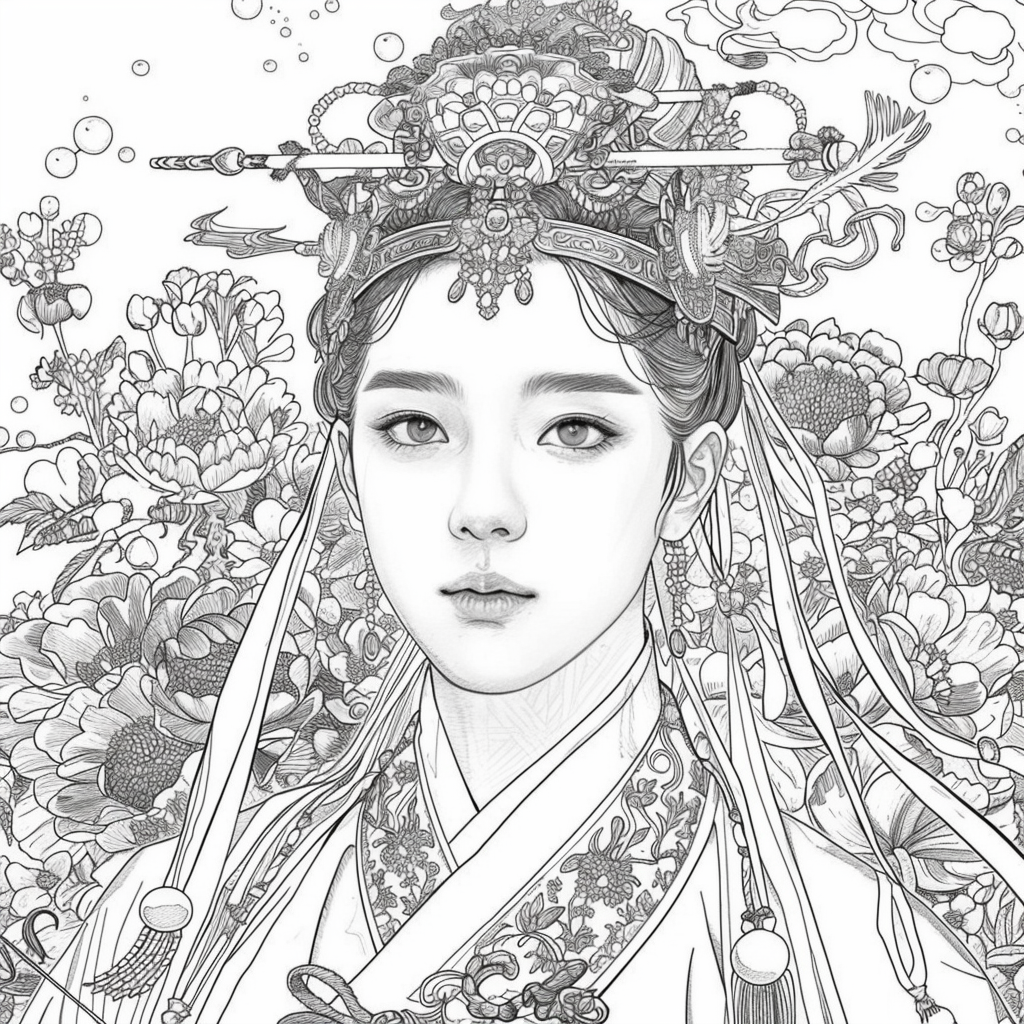 Enchanted Princess of Blossoms