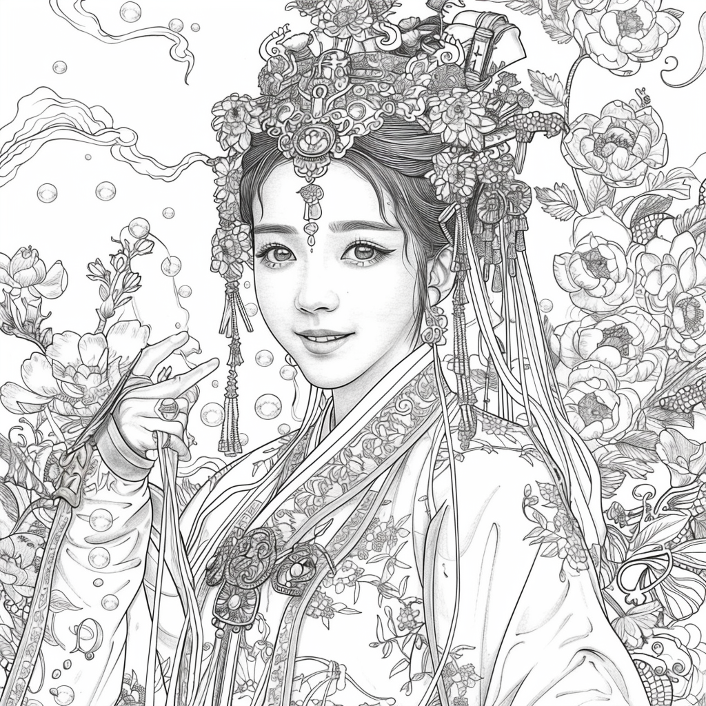 Enchanted Princess of Blossoms